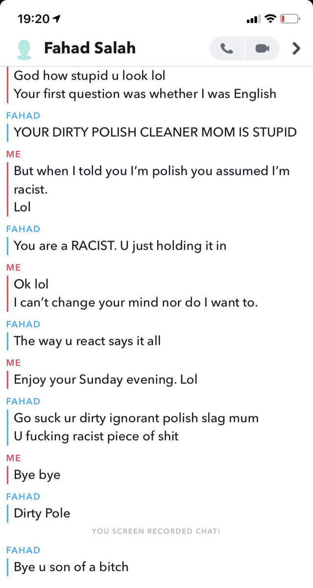 Im not even gonna hide this fools name.