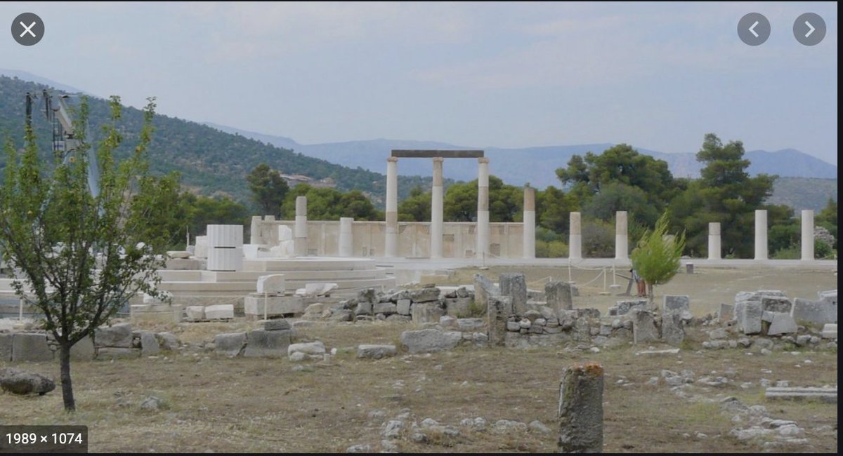 Hi  #CLST6, for this  #LookCloser8 I am going to dive into an object for my Project 4! I plan on researching and comparison Assassin’s Creed Odyssey's 3d visualisations of monuments with real scholarship. For the purposes of this thread, I focus on the Sanctuary of Asclepius.