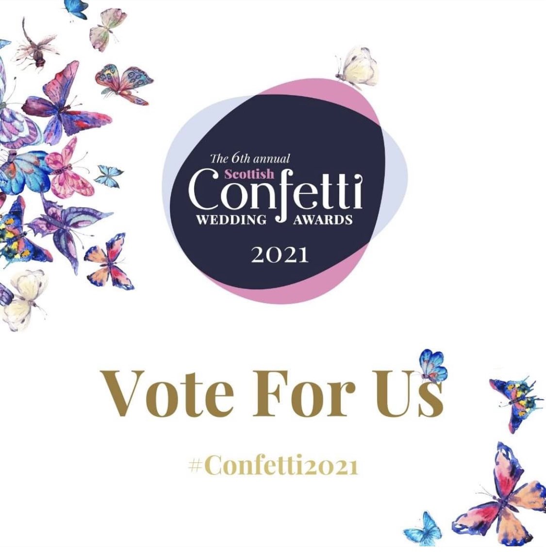 💕 VOTE FOR US! 💕

We’re entering The Conffeti Awards again this year and would be beyond delighted if you would take a quick minute to vote for us using the link below:

confettiawards.co.uk/vote-2021/ 

#ConfettiAwards2021