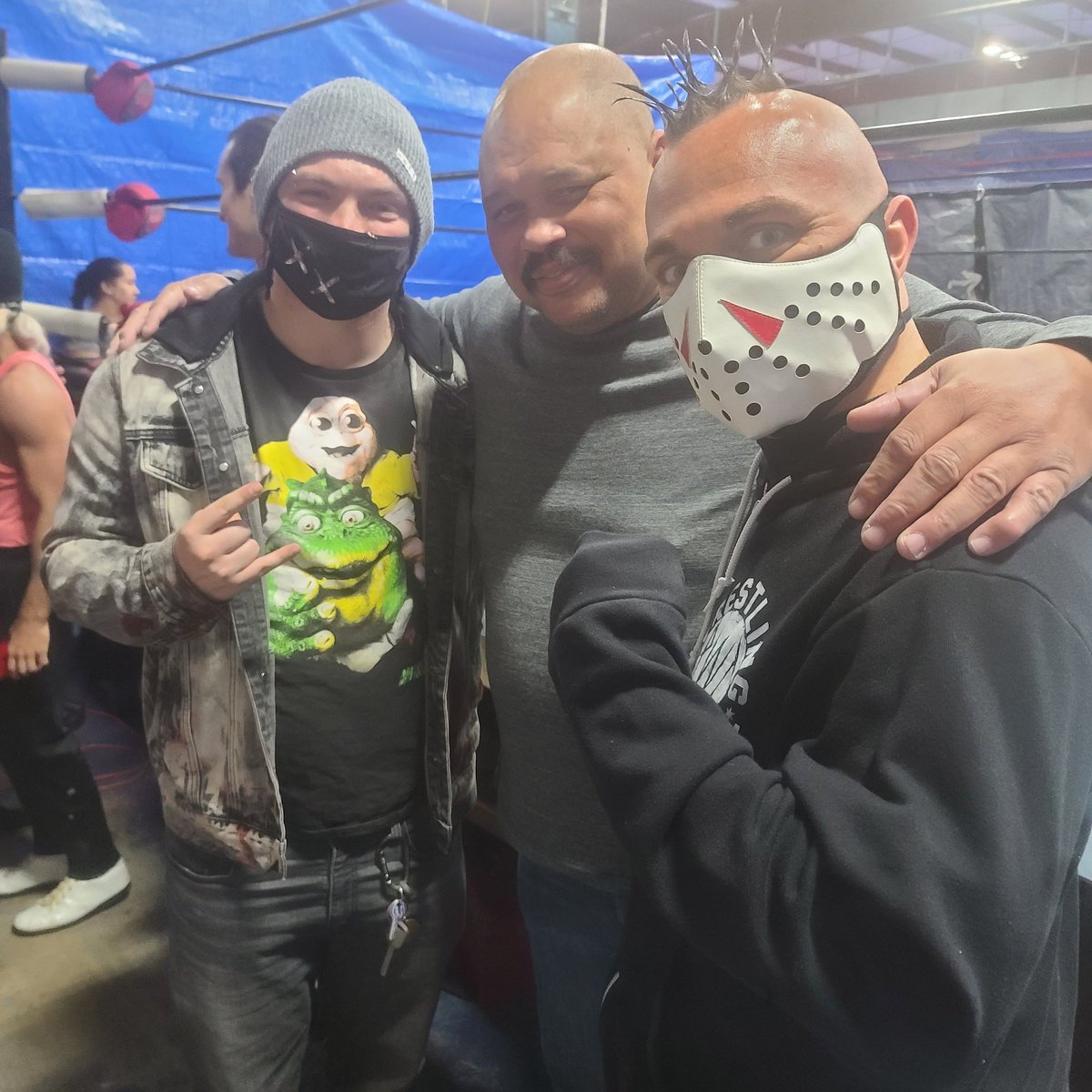 Revolver_Reiman's tweet photo. Amazing night, getting learn from @dlobrown75. The grind never stops!!
#KingsOfTheKill #DealersOfDeath #FinalWarning #AMS #DeathRowArmy #IMPACT #IMPACTonAXSTV https://t.co/dSGYNA0CgZ