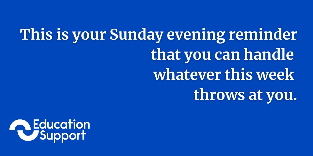 You've got this 💪

If you are struggling, you are not alone. All education staff can talk in confidence to our helpline counsellors day or night ☎️ 08000 562561.

ow.ly/CnDP50C5hSi
#TwitterStaffroom #EduTwitter