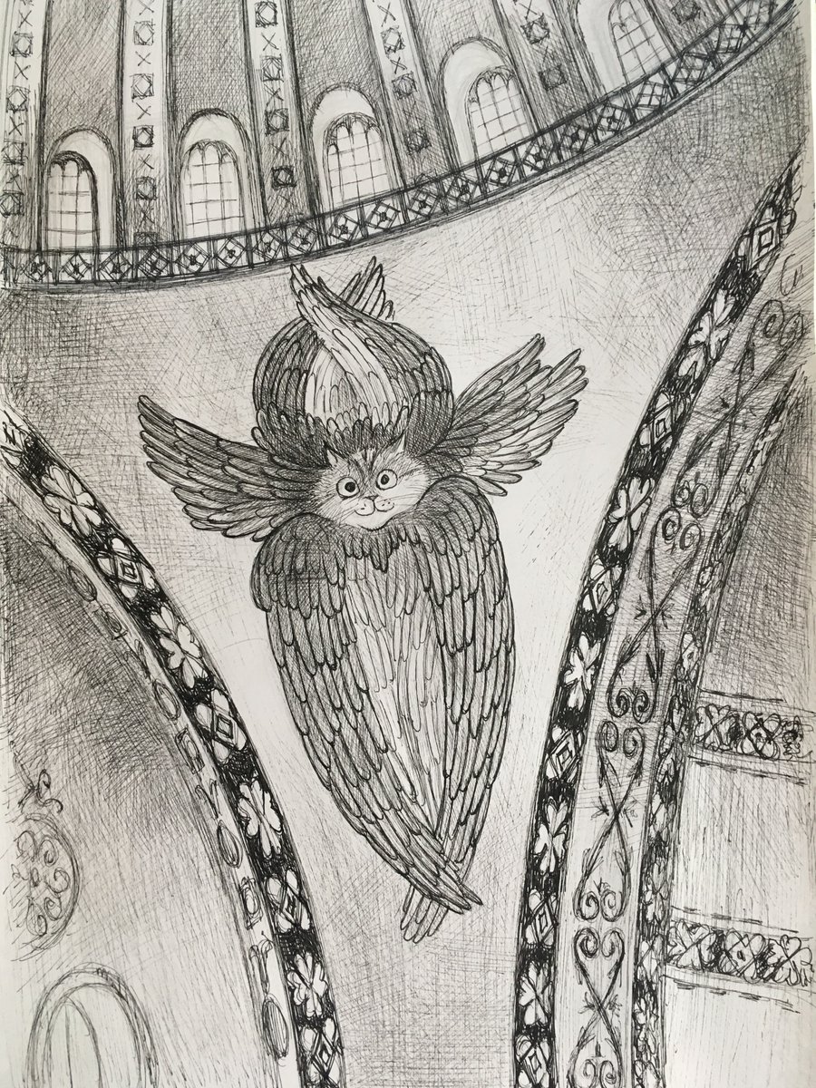 Gli's soul will live under the dome of Hagia Sophia #hagiasophiacat #hagiasophia