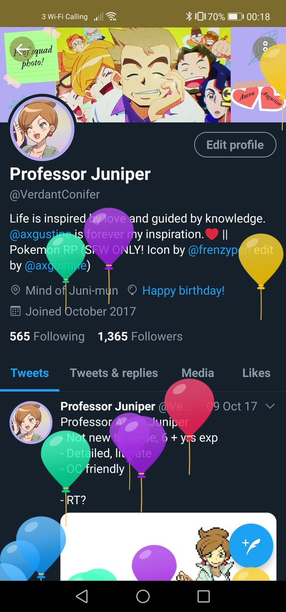 "Oh, look at that!

It's officially my birthday! 🥳🎂🎉🎊🎈"