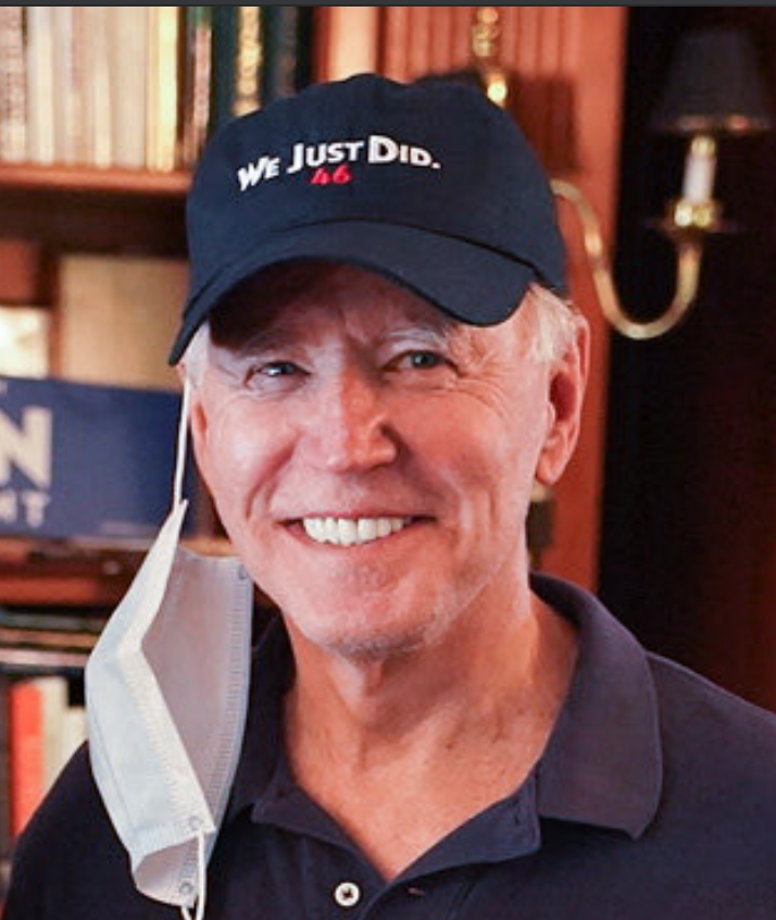 Complex's tweet image. "We just did."

Joe Biden clapped back against the MAGA hat 😯

(📷: @DrBiden)