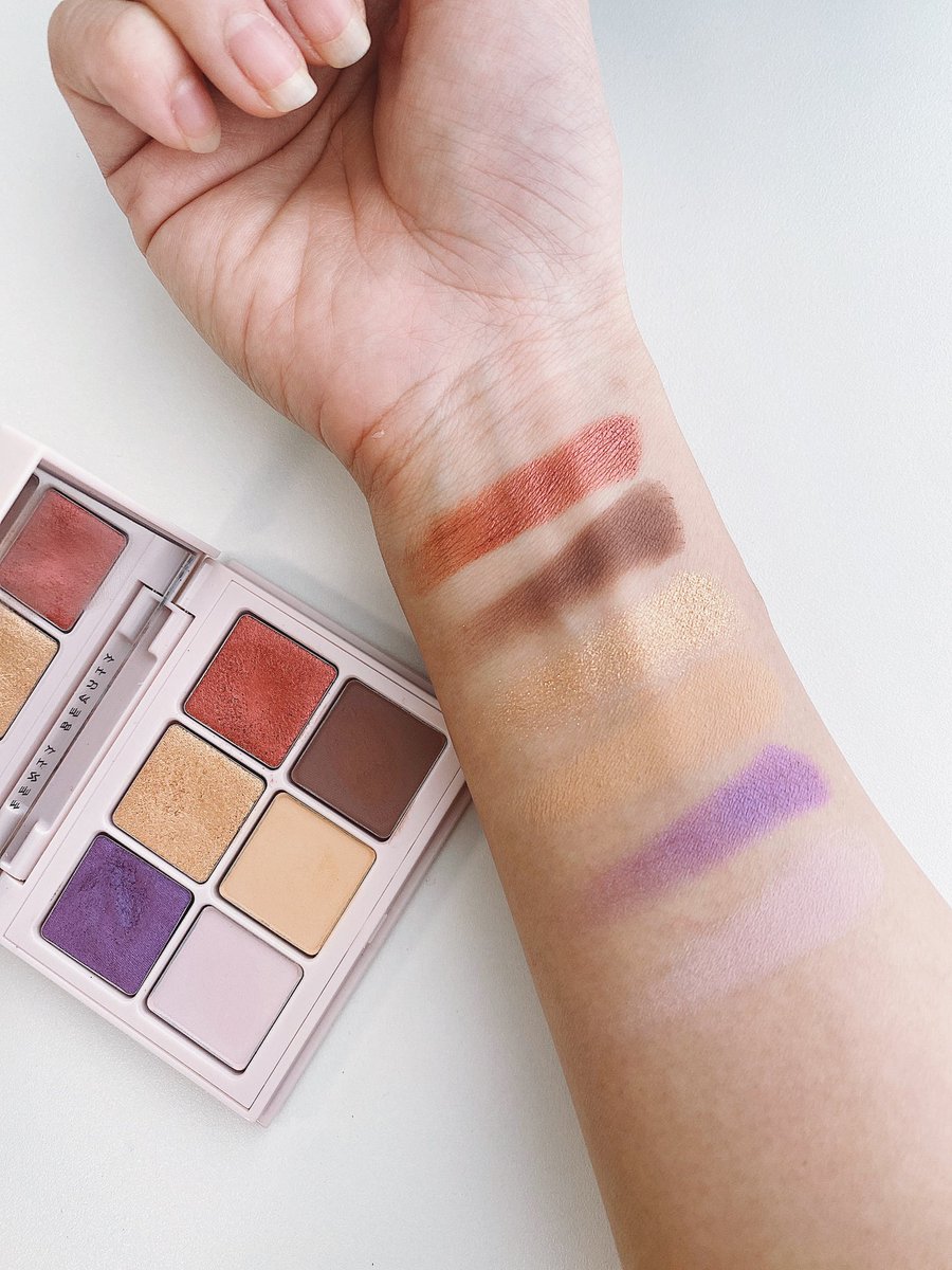 MsLing2's tweet photo. Happy Monday with Holo’daze Snap Shadows @fentybeauty 🧡💜❤️ สีสดใสฝุด ๆ 😃 
.
.
📍 @thaisephora @fentybeauty 
.
.
#fentybeautythailand #fentybeauty #fentysnapshadows #fentyholidaycollection #fentybeautysnapshadows #snapshadows #fentyholiday2020 https://t.co/0hvZKUJOtR