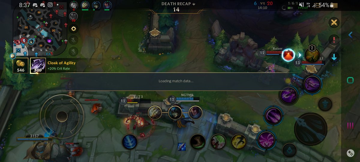 skyeff14's tweet photo. @wildrift fix your goddamn servers https://t.co/tsehbCrta2