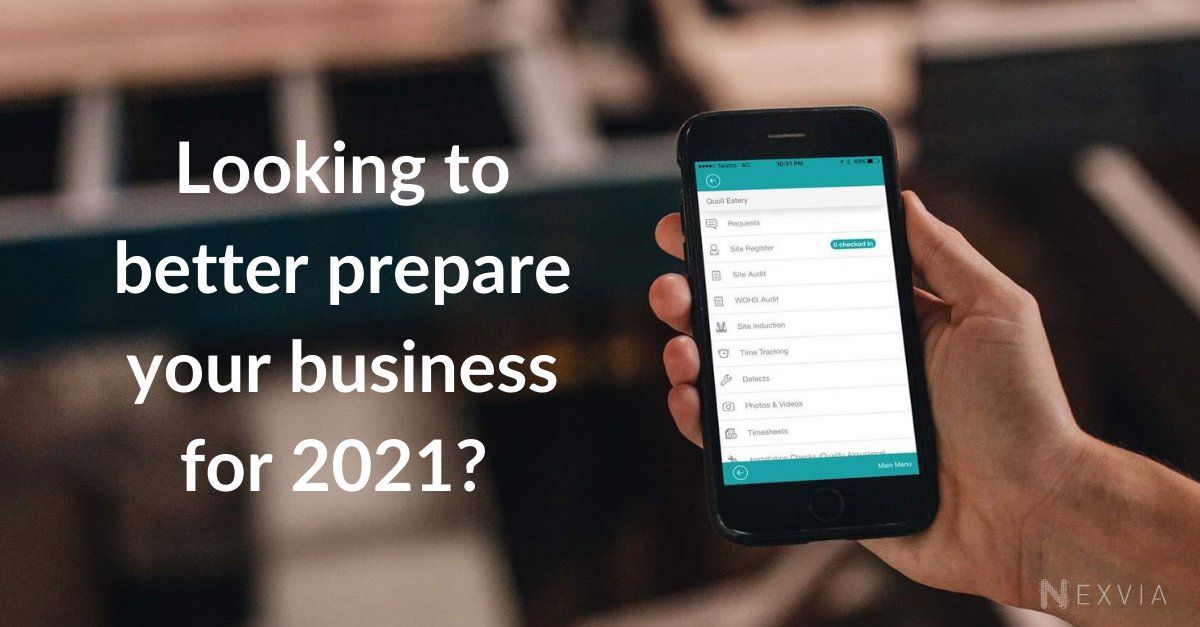 nexviatech's tweet photo. With the 2021 fast approaching, how are you feeling heading into a new year that comes new opportunities, challenges and projects? If this answer isn't confident, then talk to our team today. #construction #australianmade #projectmanagementsoftware  #2021planning #nexviatech https://t.co/LKiSSvcBxs
