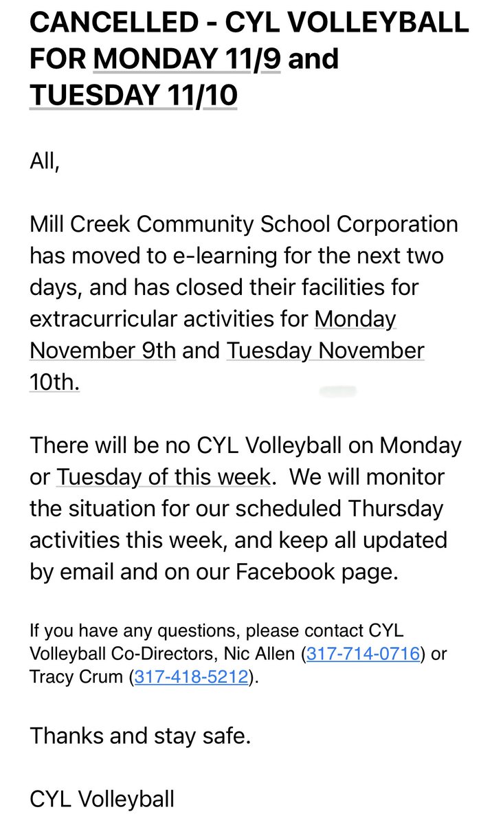labrown91's tweet photo. Attention all Cascade Youth League Parents: https://t.co/F6BaZ5CXza