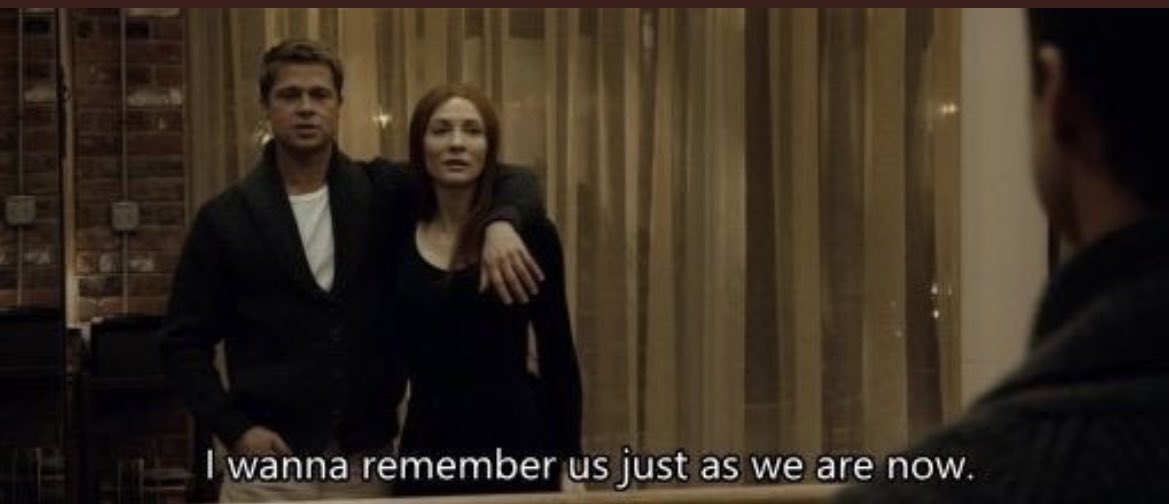 CS3Rhys's tweet photo. Since March, I have watched The Curious Case of Benjamin Button many times. I always enjoyed the movie, but I love it even more this year. https://t.co/K9AWhvFgmy