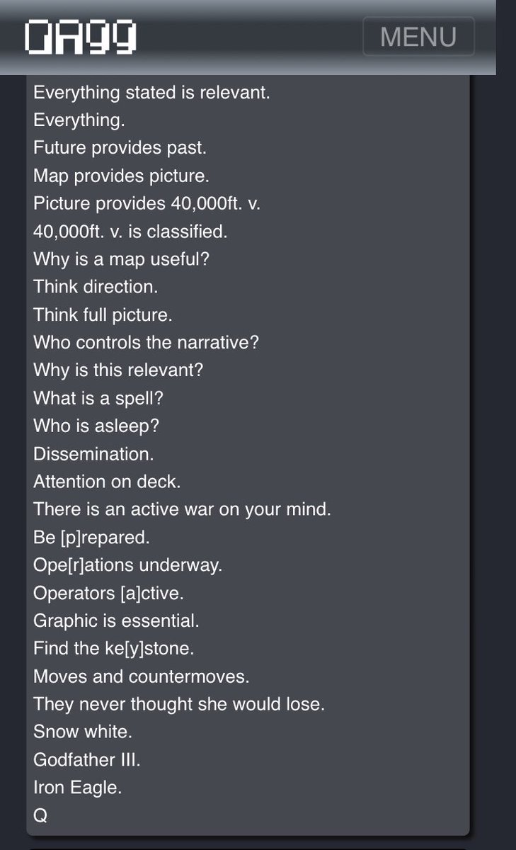 5/ THREE YEAR DELTATomorrow: 11/9/17VERY big dropRemember I asked you to remember Key?Here we get:-key-Keystone-map-disinformation is real/spell/asleep-Snow White/Godfather-40,000 foot view & Future Proves Past >>> This Drop was (IMO) for us RIGHT THE F NOW