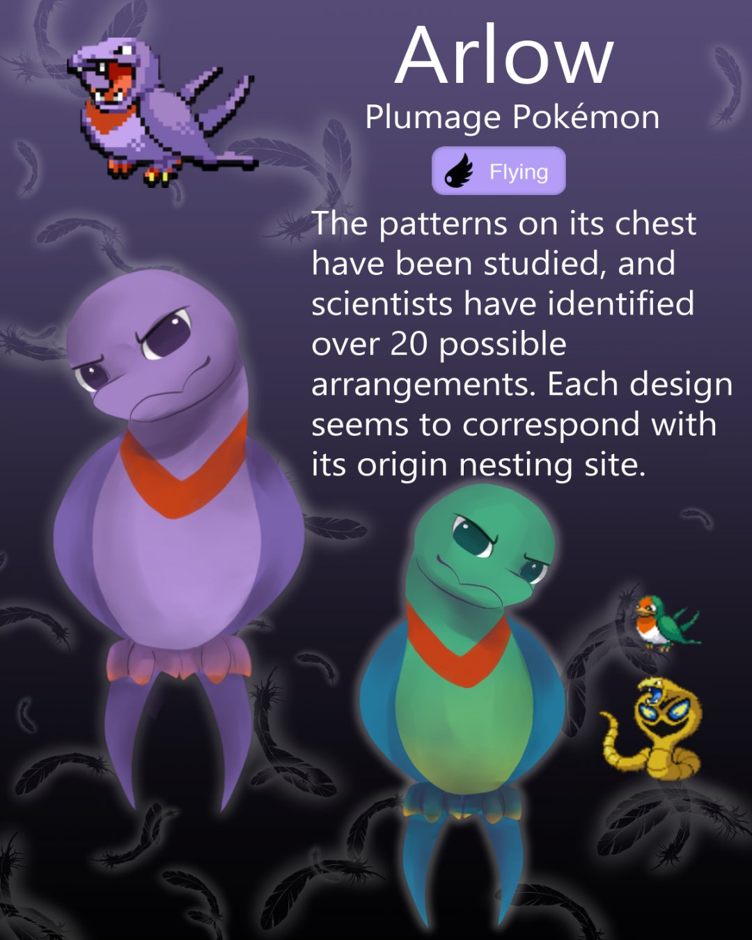 Taillow, Pokédex