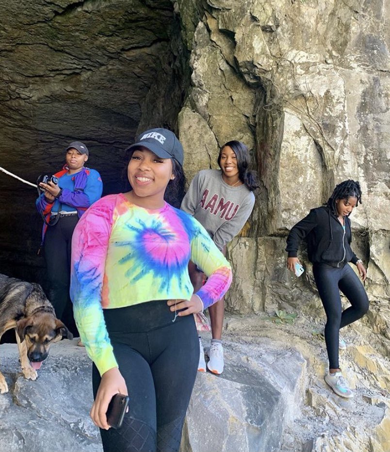 ___thewave's tweet photo. Over the weekend we completed a two mile mountain trail and there’s more... we explored the inside of a cave! ⁣⁣
•⁣⁣
What an amazing journey, most of our girls have never been hiking before but they were pretty adventurous and completed the trail.⁣⁣
•⁣⁣
⁣⁣ https://t.co/4rKZW5k6fw