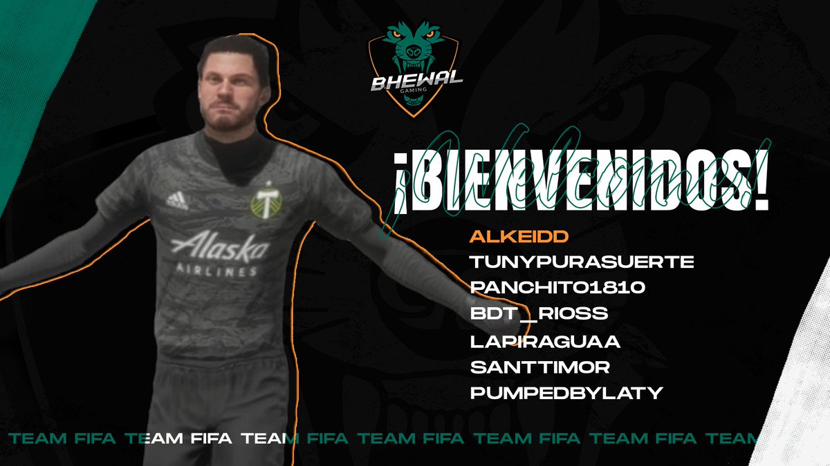 TormentodeIdeas's tweet photo. Es hoy el día de presentar a los nuevos que nos estarán acompañando para esta temporada les damos la Bienvenida a la Familia 💪🏻🐺💚
@Alkeidd
#TunyPuraSuerte
@Panchito18100 
@BDT_Rioss 
#LaPiraguaA
#SantTimor
#Pumpedbylaty
#GoBhewal #GoBhewaleros #FIFA #VamosConTodo 🔥🐺💚 https://t.co/XubBdq3DQa