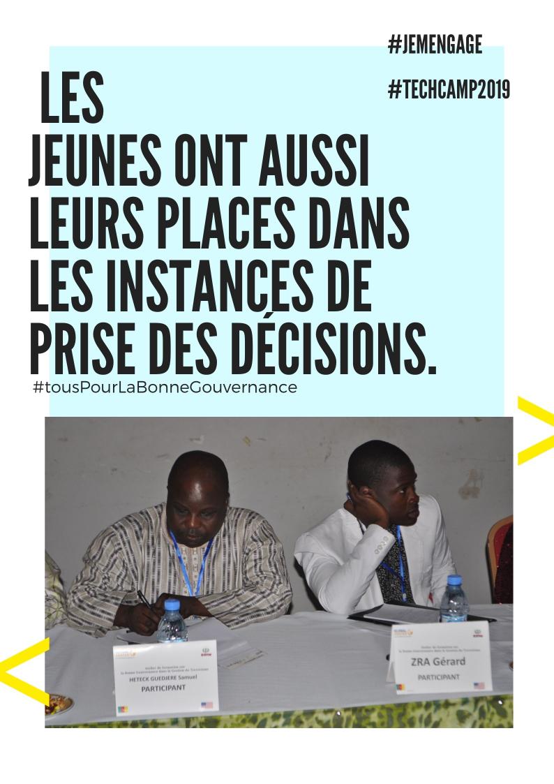 ZraGerard's tweet photo. La bonne gouvernance c'est savoir aussi impliquer les jeunes dans les instances de prise des décisions
#JeMengage
#TechCamp2019
#TousPourLaBonneGouvernance
#Cameroun
#Mokolo https://t.co/rt8QfZkMGQ