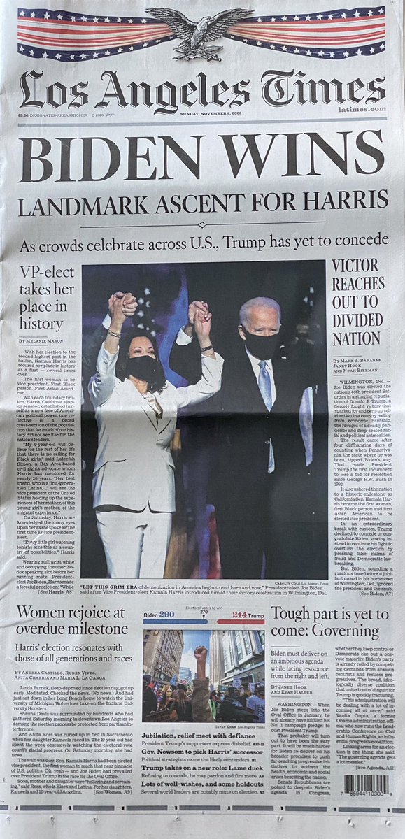 HistoryFrog's tweet photo. @MarkJWestpfahl @GatorCitizen @SC_TOTY @ChoicesProgram @ushistoryleader @maineteacher @KevinLevin @EducationMN Iโve got a stack for you! @latimes #SSPMSpackers #Election2020ย #ElectionLearningTrunk https://t.co/yAMYTwGmjh