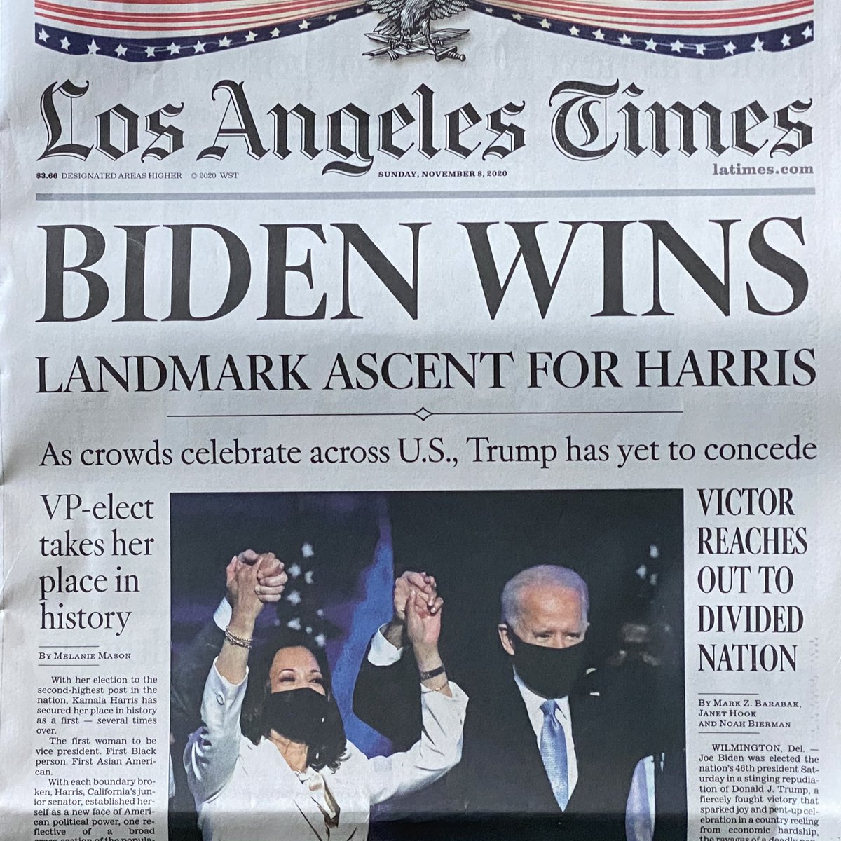 HistoryFrog's tweet photo. @MarkJWestpfahl @GatorCitizen @SC_TOTY @ChoicesProgram @ushistoryleader @maineteacher @KevinLevin @EducationMN Iโve got a stack for you! @latimes #SSPMSpackers #Election2020ย #ElectionLearningTrunk https://t.co/yAMYTwGmjh