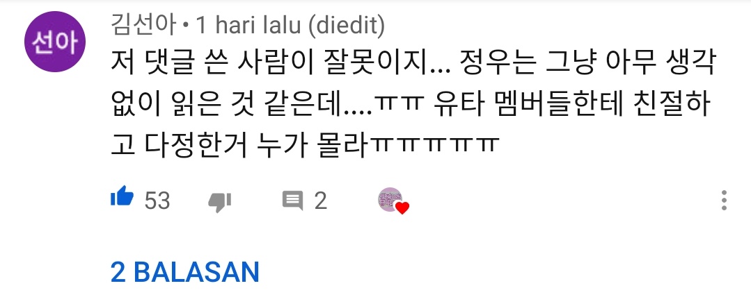 1. It's the commenter fault... jungwoo just read it without thinking anything T.T everybody know yuta is kind and friendly to all the member