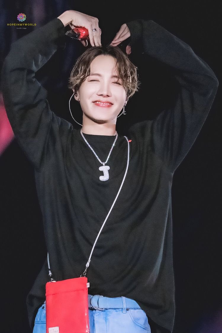 The way he lights up when he is on stage