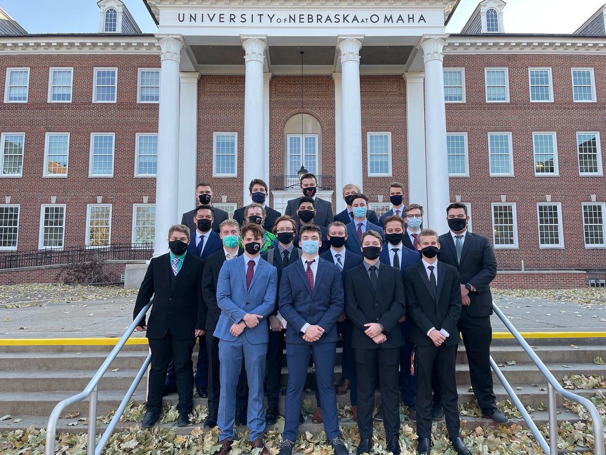 DeltaChiUNO's tweet photo. Introducing the new Gamma class of the Delta Chi Fraternity, Omaha Chapter! 
•
Special thanks to our Recruitment Directors, Nolan Speicher and Jayden Bremmier for enlisting such a stupendous group of guys! https://t.co/fegHgmkQak
