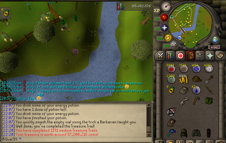 TPX_Dual's tweet image. After 158000 guards and 1191 medium clue scrolls we (me and my dog) got ranger boots ❤️🐶