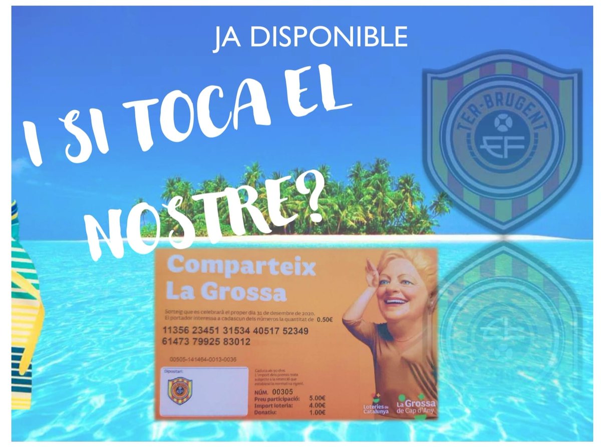 El millor premi és compartir. No et quedis sense! #SomTerBrugent