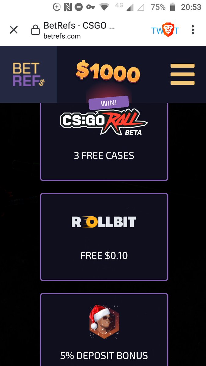 Cryptofomotion's tweet photo. @AlexChrisGaming @Roobet @betrefscom @Skinawayscom @Masiamoon https://t.co/OzWinOMarl