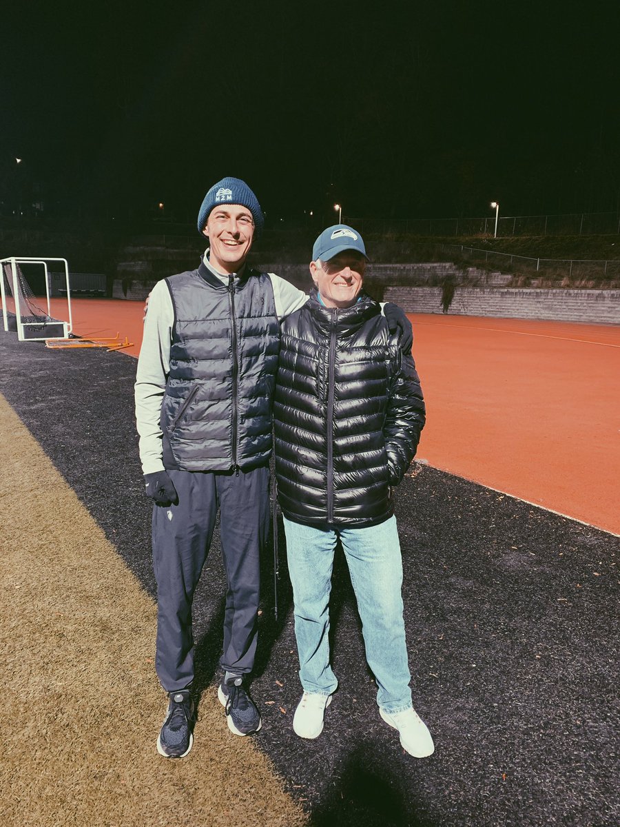 jkent_'s tweet photo. Snuck another big smile out of this guy yesterday. 20000m Canadian Record in 61:01. A true privilege to be able to race during these times @BC_Athletics @AthleticsCanada @mile2marathon #justbutter https://t.co/c9HPuTk9tG