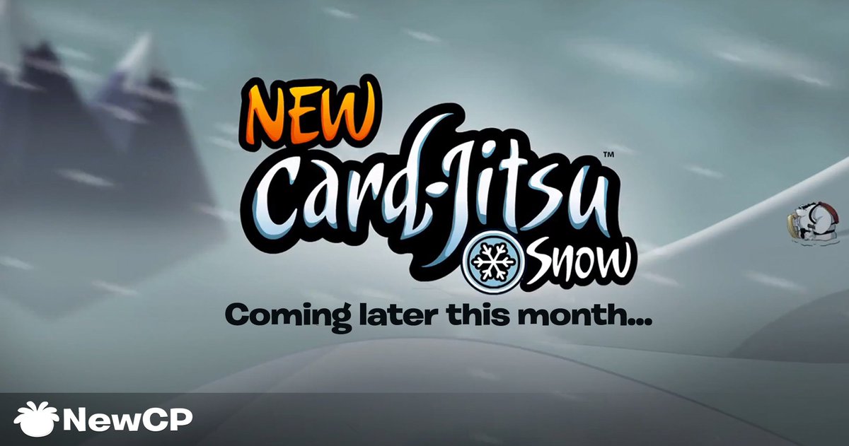 NewCPOfficial's tweet photo. Get ready to battle the Snow Minions… For the first time on any CPPS, Card Jitsu Snow will be released later this month! ❄️ https://t.co/biXCjBO02b