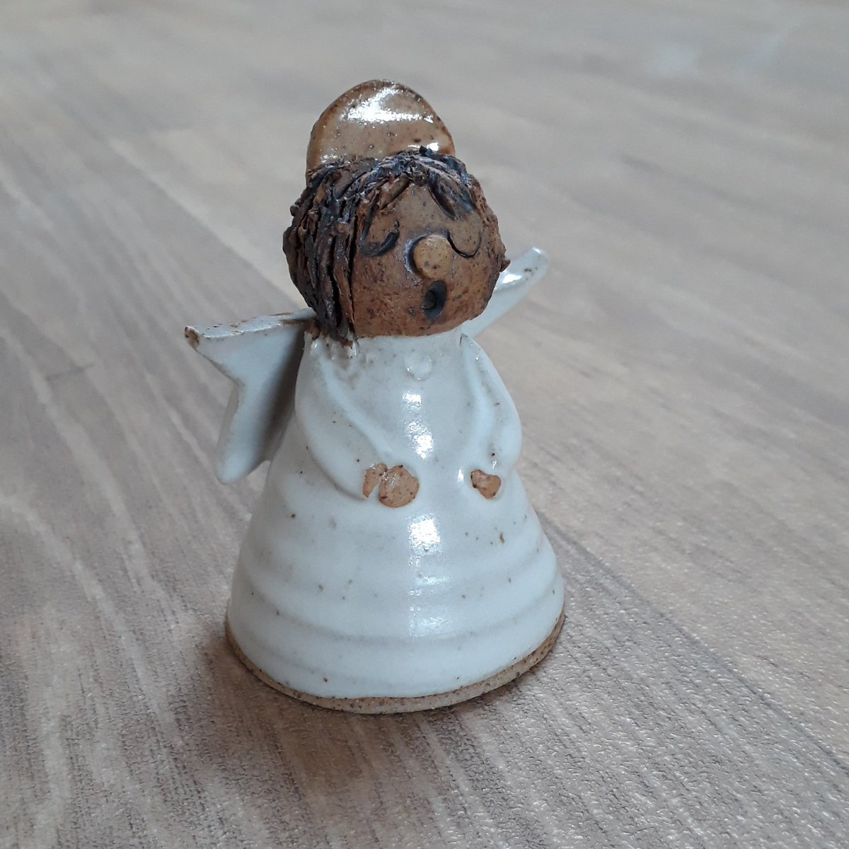 Making candle snuffers ready for Christmas.  A big selection including Reindeers and angels. £6.50 each.