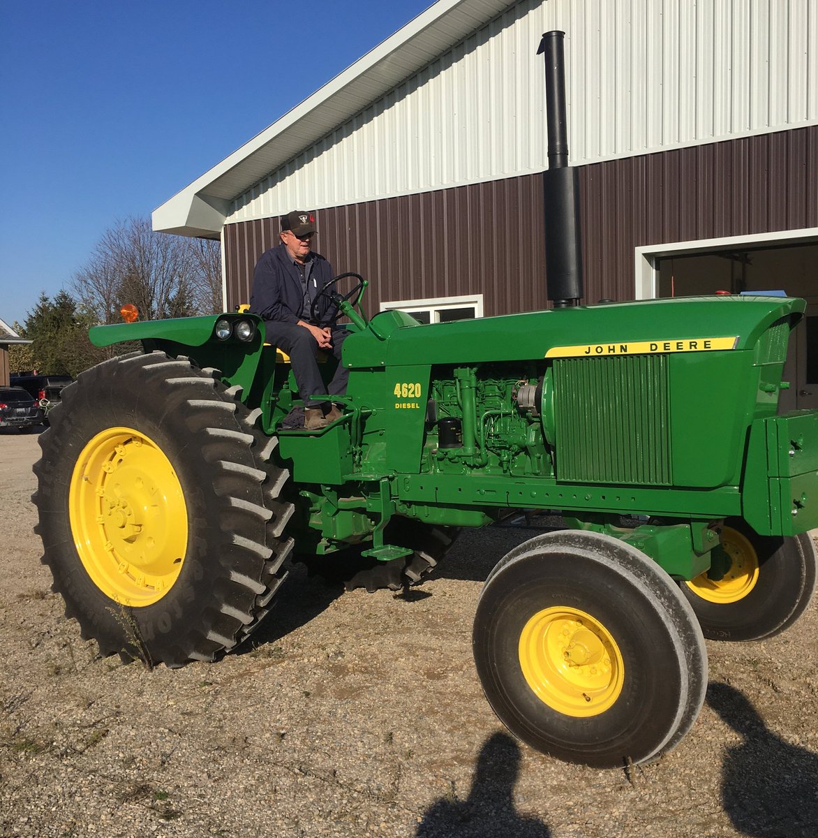 Kevin our for a Sunday drive, maybe wrong colour, but still one sweet ride