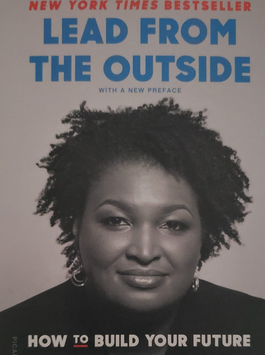 MayaRyanN10's tweet photo. 🙋🏾♀️@staceyabrams👑 #GeorgiaPeach🍑 #BlackGirlMagic #BlackGirlWhoRocks #BlackExcellence #NewYorkTimesBestSeller #LeadFromOutside📚 1 down 2 more to go! Go get yours please and thank you for supporting her! It's the least we can do! https://t.co/Eb1IFJFACb