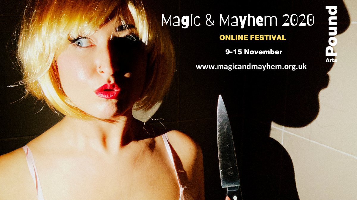 poundarts's tweet photo. It's today. #MagicMayhemFest is here!

Rock The Tots (@rockthetots)
A Rain Walk
Ur Favourite Scary Movie (@louiseorwin)

Get stuck in and find a place to belong among all the madness...

https://t.co/MhPK7nBx05 https://t.co/EhzRloHeWc