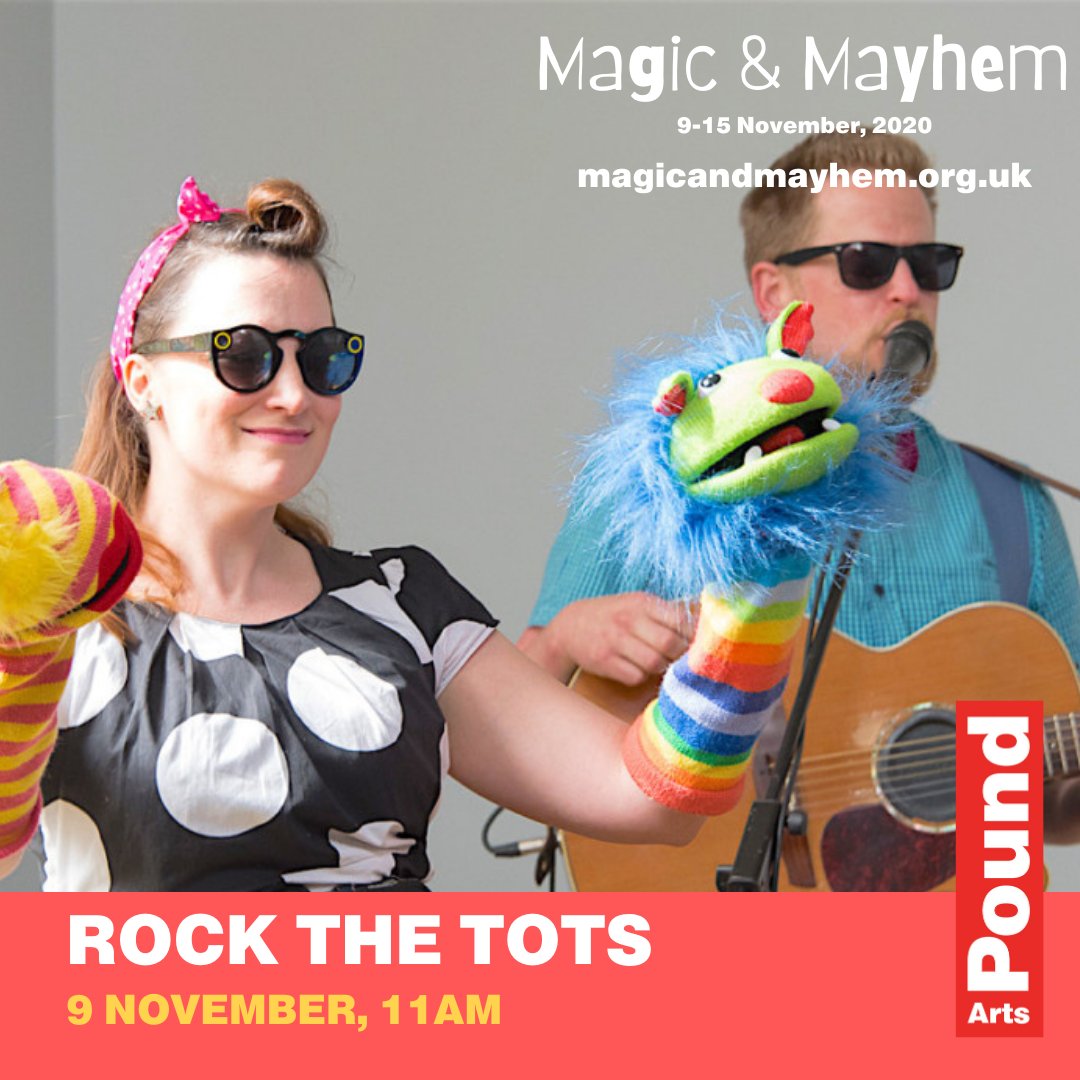 poundarts's tweet photo. It's today. #MagicMayhemFest is here!

Rock The Tots (@rockthetots)
A Rain Walk
Ur Favourite Scary Movie (@louiseorwin)

Get stuck in and find a place to belong among all the madness...

https://t.co/MhPK7nBx05 https://t.co/EhzRloHeWc