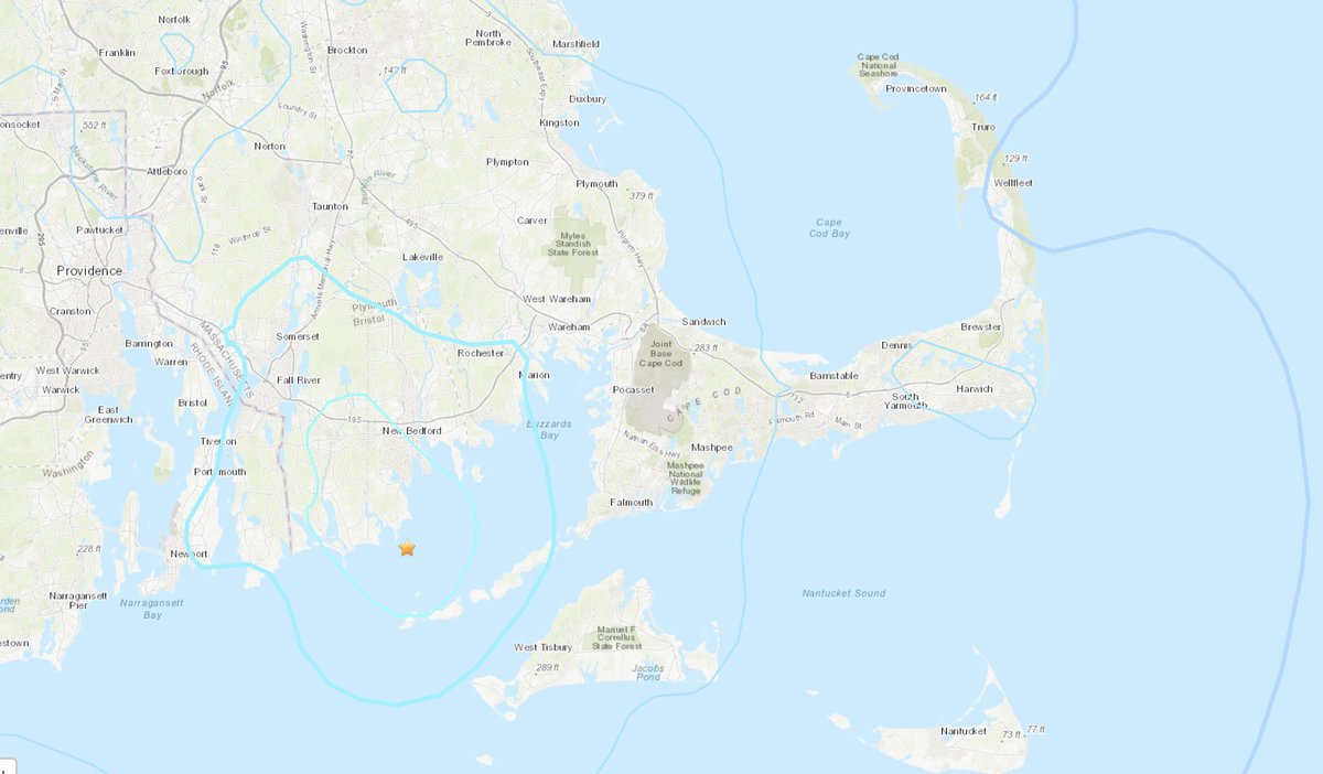 WHOI's tweet photo. N-S, E-W and vertical components of today’s M3.6 #BlissCorner #earthquake, as recorded by the Ocean Bottom Seismometer Instrument Center at #WHOI. @NSF #OBSIC_now #NSFfunded https://t.co/7NqHGQuFjv
