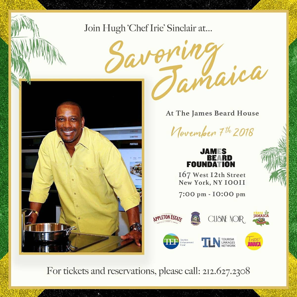 ChefIrie's tweet photo. 2 years ago yesterday, team Jamaica 🇯🇲 took over the #jamesbeardhouse. It was an amazing experience. We cooked our hearts out. Di bikle did sweet. @AppletonRumJA @beardfoundation
#PrivateChef #CookbookAuthor #JamaicanChef #globalcuisine #travelingchef #hirechefirie #goatchops https://t.co/UXkjatuk9i