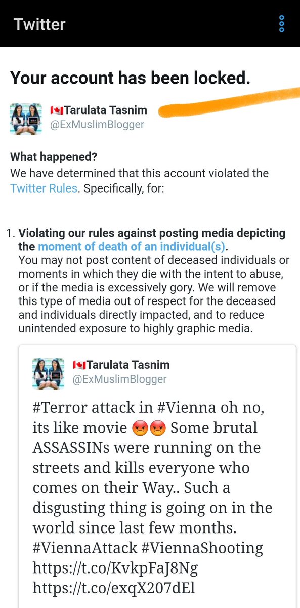 ExMuslimBlogger's tweet photo. #Instagram #Twitterb #Facebook everywhere i am a problem for them shall i quit!!
#TwitterCensorship https://t.co/9X09nWRoQV
