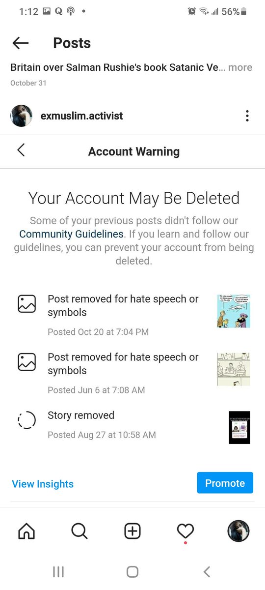 ExMuslimBlogger's tweet photo. #Instagram #Twitterb #Facebook everywhere i am a problem for them shall i quit!!
#TwitterCensorship https://t.co/9X09nWRoQV