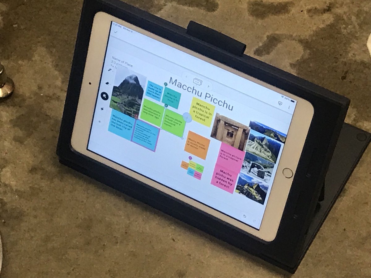 LynnYChow's tweet photo. @awtyintlschool Ss visited archaeological sites virtually via @nearpod and then collaboratively completed group posters via @googlejamboard.  Next up, presentations for #jigsawlearning. #socialdistancelearning #studentteachers #collaboration #awtylearns #2021 https://t.co/HTQrtttWA8