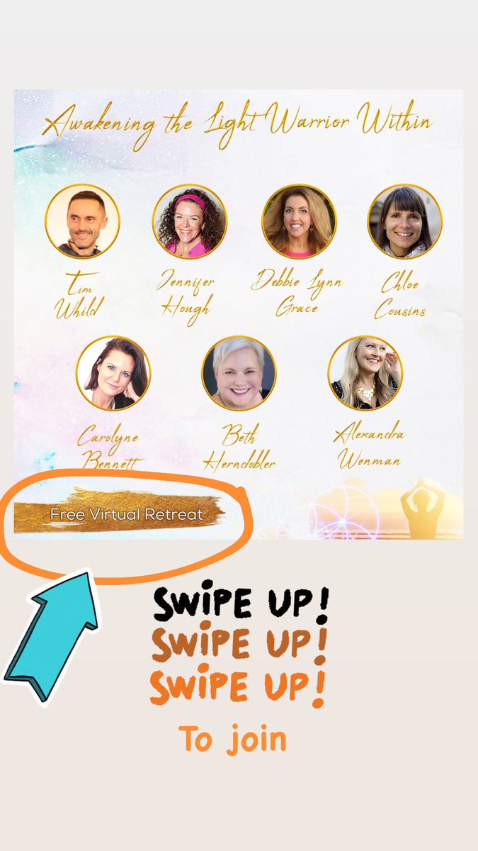 CarolyneBennett's tweet photo. I am honoured to be interviewed for the upcoming Awakening the Light Warrior Within Virtual Retreat hosted by Georgie Garwood. It’s absolutely free. Get access to 7+ days of interviews at https://t.co/gCLIDSfIAE https://t.co/H6NfpWr8r6