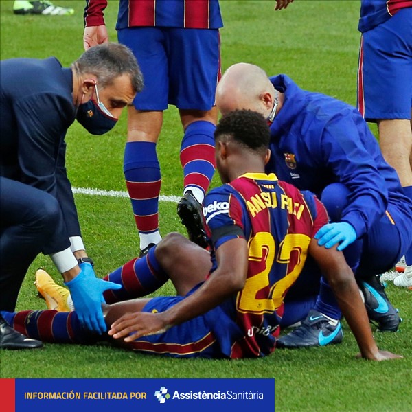 ibraGuindo's tweet photo. Le FC Barcelone a confirmé ce dimanche que sa pépite de 17 ans va bien être opérée dans la journée de lundi. Le club a annoncé qu'il communiquera quant à l'absence dans les prochaines 24 heures, mais tout indique que espagnol manquera, au minimum, trois mois de compétition.
Mhg https://t.co/A077INp7UZ
