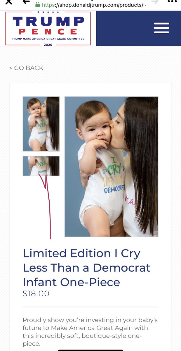 BernieChangedMe's tweet photo. @realDonaldTrump @BreitbartNews This is the stuff Donny is selling on his website, but who is crying now??? 😭😭😭😭😭🤣🤣🤣🤣#Trump2020 #TrumpMeltdown #crybaby #crybabyTrump #Biden #BidenHarris2020 #ByeByeTrump https://t.co/ejwhYKLWgs