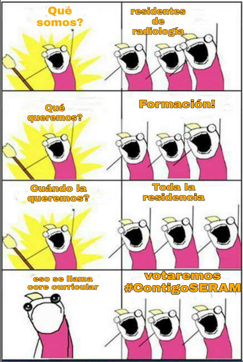 Perbess's tweet photo. 👀Conocéis la propuesta de @ContigoSERAM para la #formación👨🎓👩🏽🎓, pensando sobre todo en los #residentes?
Vuestras demandas están siendo escuchadas!👂
#CoreCurricular #ContigoSERAM
#IDoR2020 #radiología #FOAMed #SERAM #EleccionesSERAM2020 https://t.co/fJmevELtpJ