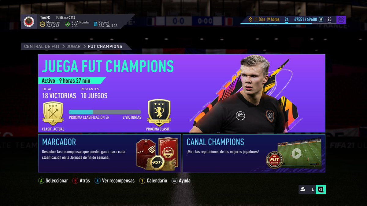 TrosFifa's tweet photo. 18 -2 al momento #FIFA21XboxOne #XboxShare https://t.co/OX1q8GReDo