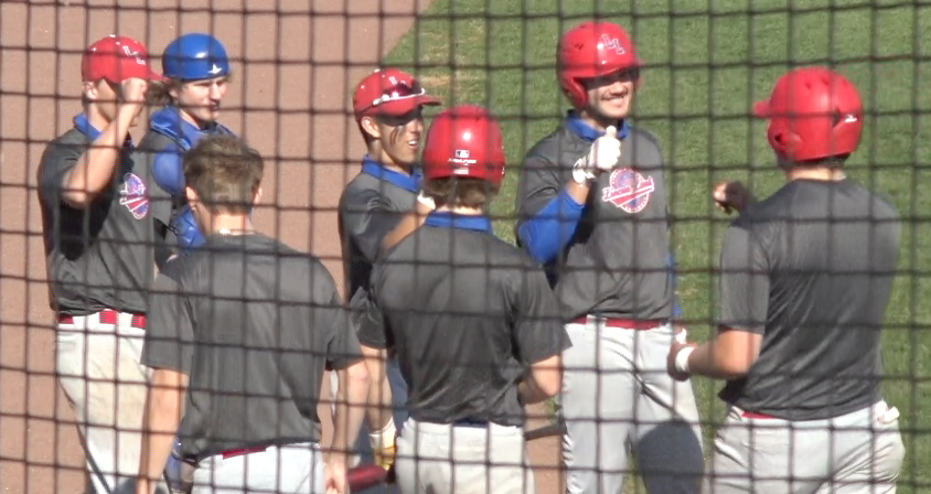 Channel1450com's tweet photo. Palmer Holds Off Titans In Extras To Win Lincoln Land Baseball World Series: https://t.co/E9FiOB0ihT https://t.co/6W3Pn1KIQQ