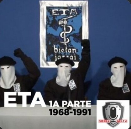 SegDef's tweet photo. @FernandoArambur ¡Te recomiendo que escuches este audio de iVoox!
#SD107: ETA 1ª parte. 1968-1991 https://t.co/c0wZgYnHOo https://t.co/jaMuGvz8jc
