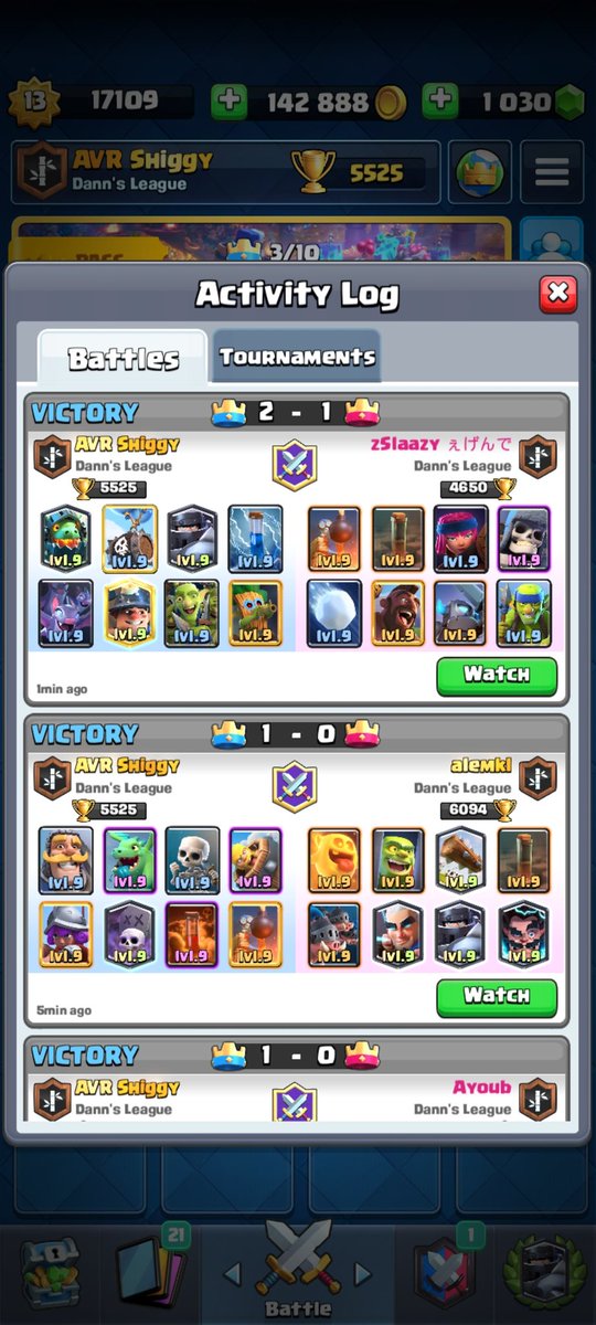 Shiggy42941233's tweet photo. I am so proud of my performance today in @DannLeague_SLH 🔥
Me and yannick won 2:1 in 2vs2 with a bad matchup and then i swept the whole lineup of @VolcanostarZ in Tes+Koth 4vs4
#avwer #avr #avengergaming #dreamteam #win #competetive #mobile #clashroyalegermany #supercell https://t.co/zN4YM3tHCZ