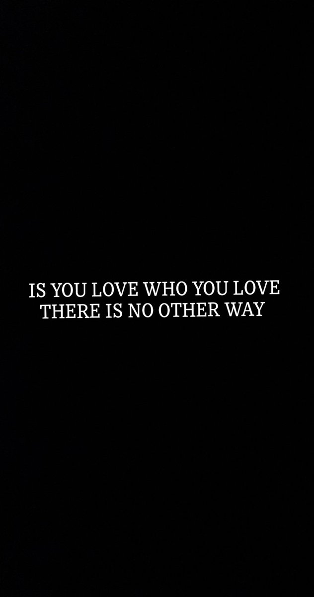 YOU LOVE WHO YOU LOVE 