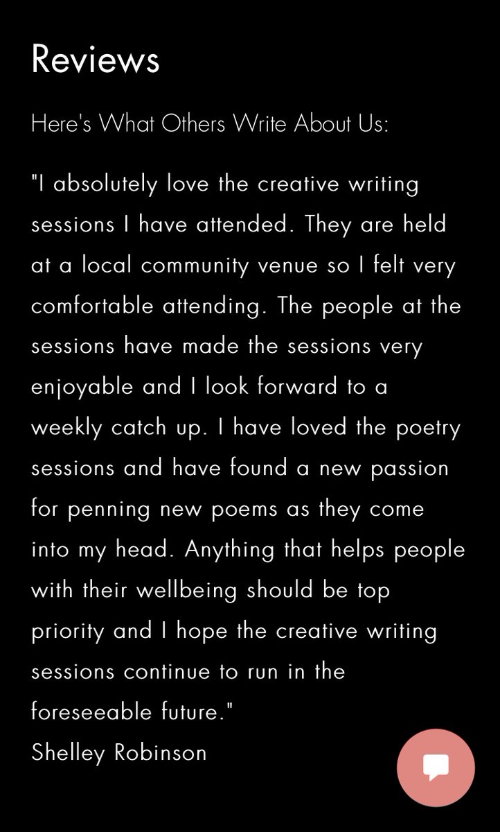 creative_all's tweet photo. Our first review 🤩 Thank you so much #creativewriting #creativetherapy #creativearts #writinggroup #Lancashire #Wellbeingsupport #review https://t.co/p98oCKzPEo