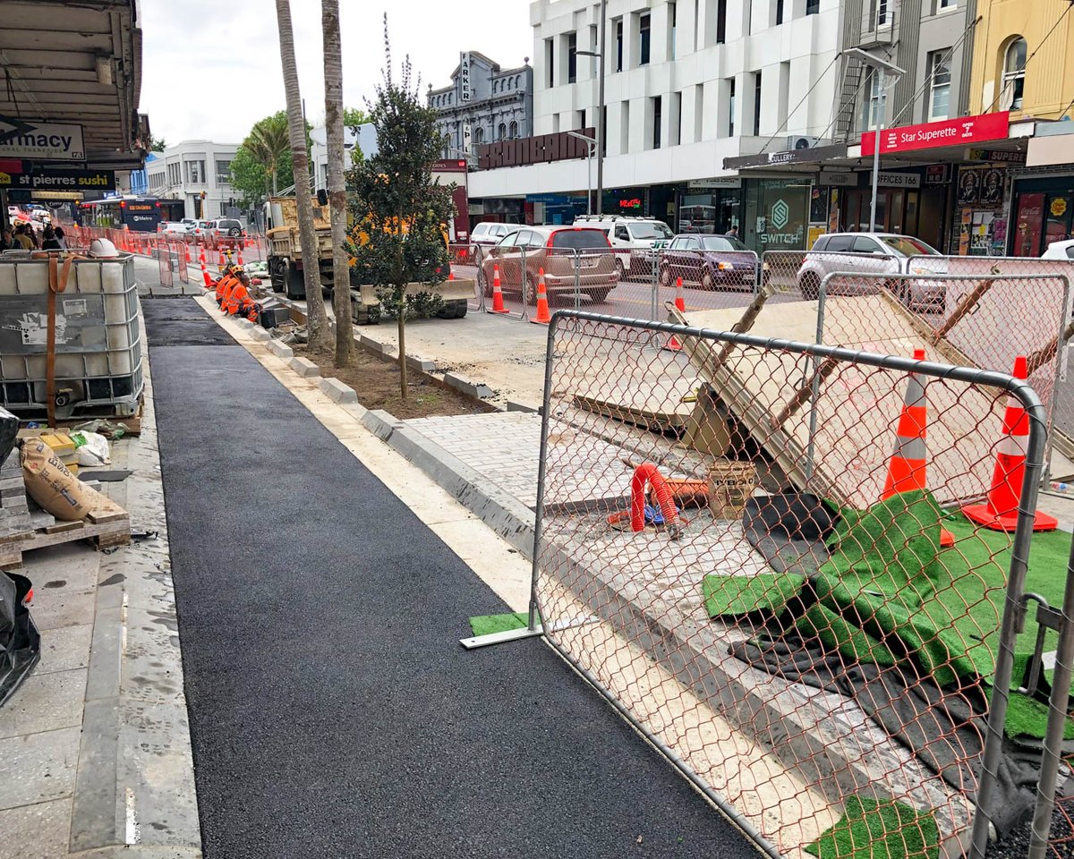 aklconstruct's tweet photo. Karangahape Road Enhancements
#Auckland #Construction
More photos at https://t.co/k26SLLafMo https://t.co/J2berpPu3d