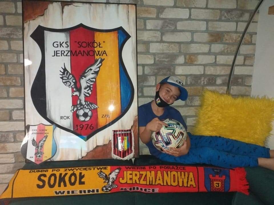 GksSoko's tweet photo. Największym naszym skarbem są Nasi najmłodsi kibice .
 ⬇️Tomuś 🥰 https://t.co/3L3RzTqdWj